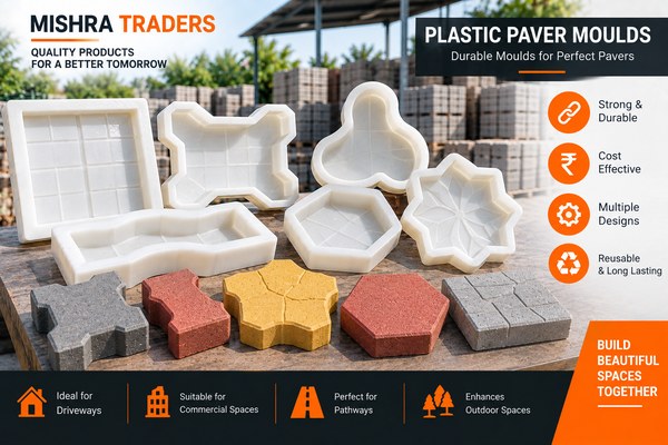 Plastic paver block mould supplied by Mishra Traders